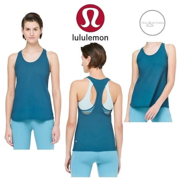 lululemon athletica Tops - Lululemon Cross Conditioning 2-In-1 Tank Size 6